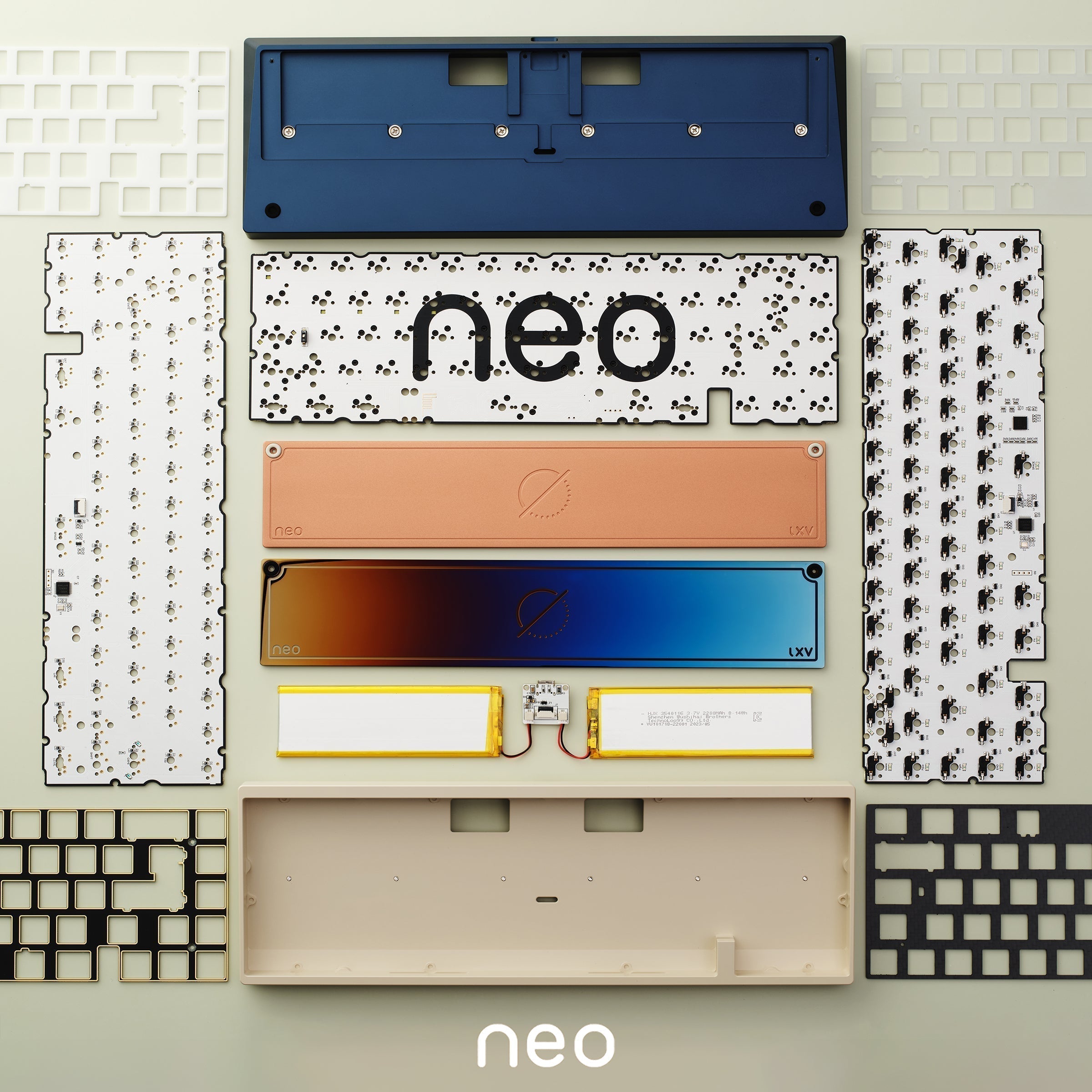 Neo65 - 65% ISO+ANSI Mechanical Custom Keyboard Kit