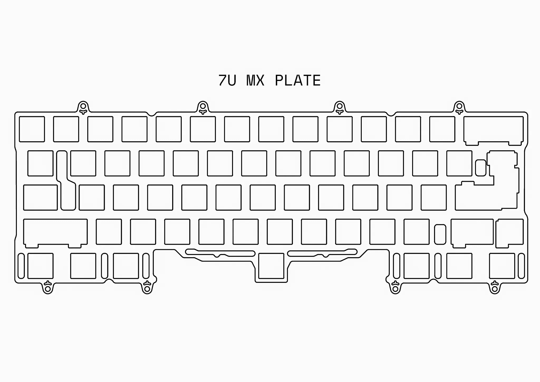 Gehirn60 Keyboard - Spare-Parts (Pre-Order)