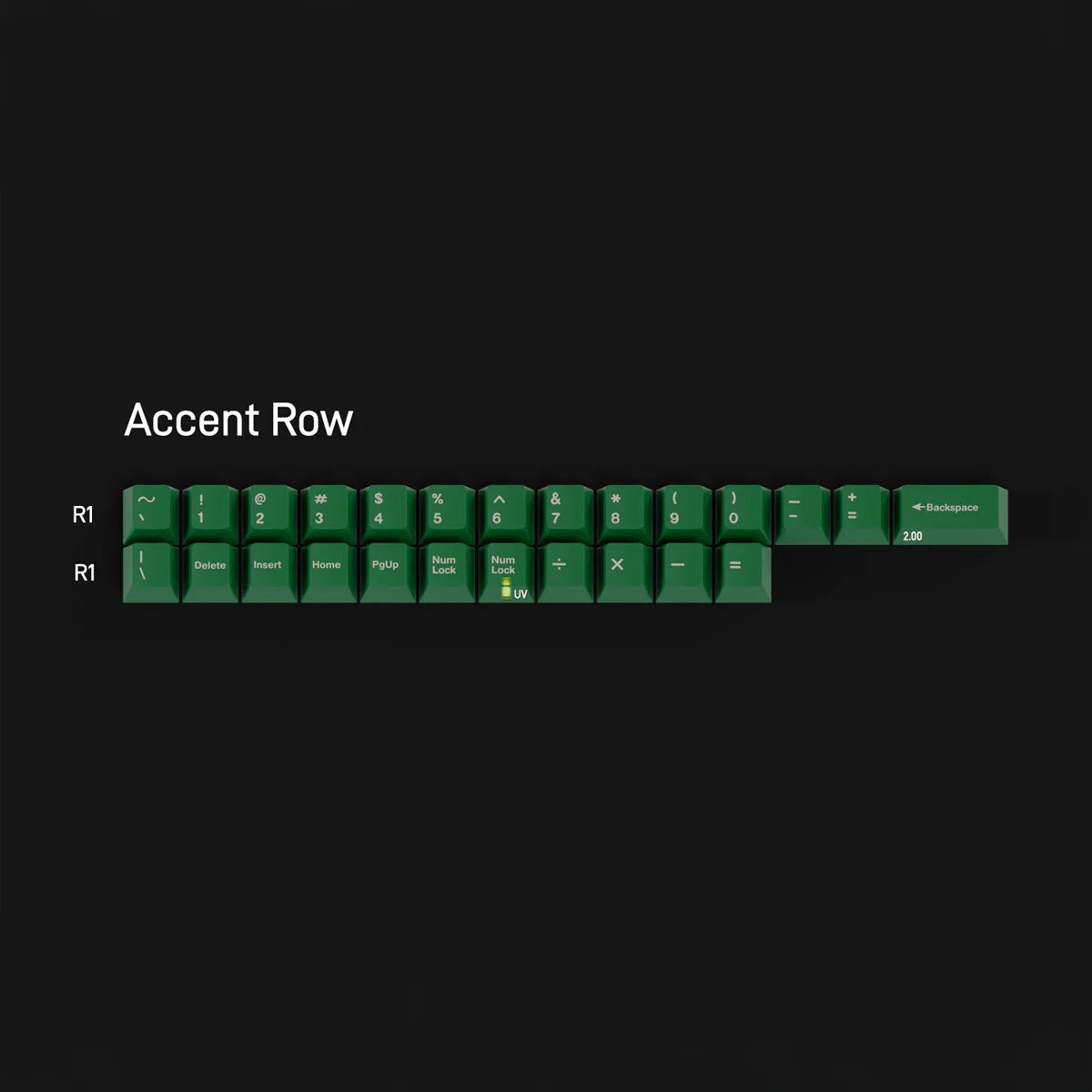 GMK CYL Green Alert Keycaps (Pre-Order)