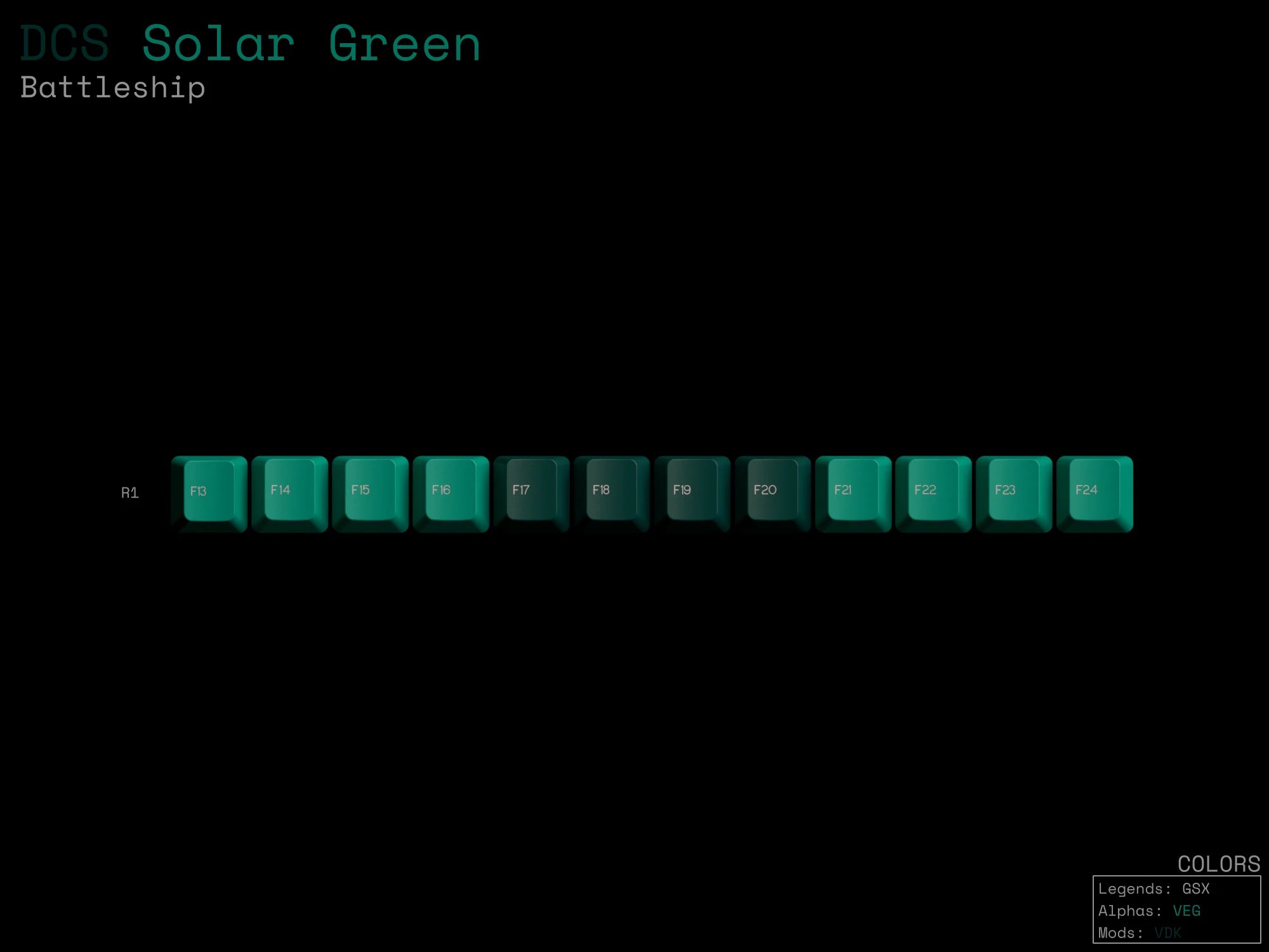 DCS Solar Green (Pre-Order)