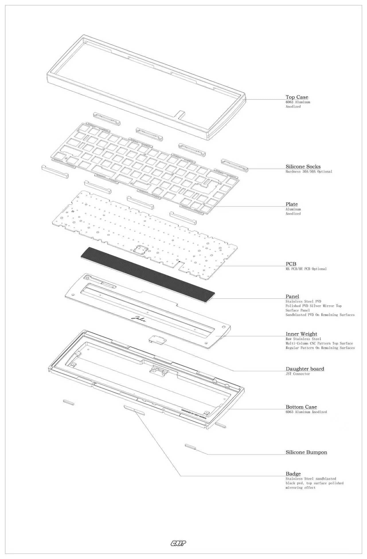 Jahre65 Mechanical Keyboard (Group-Buy)