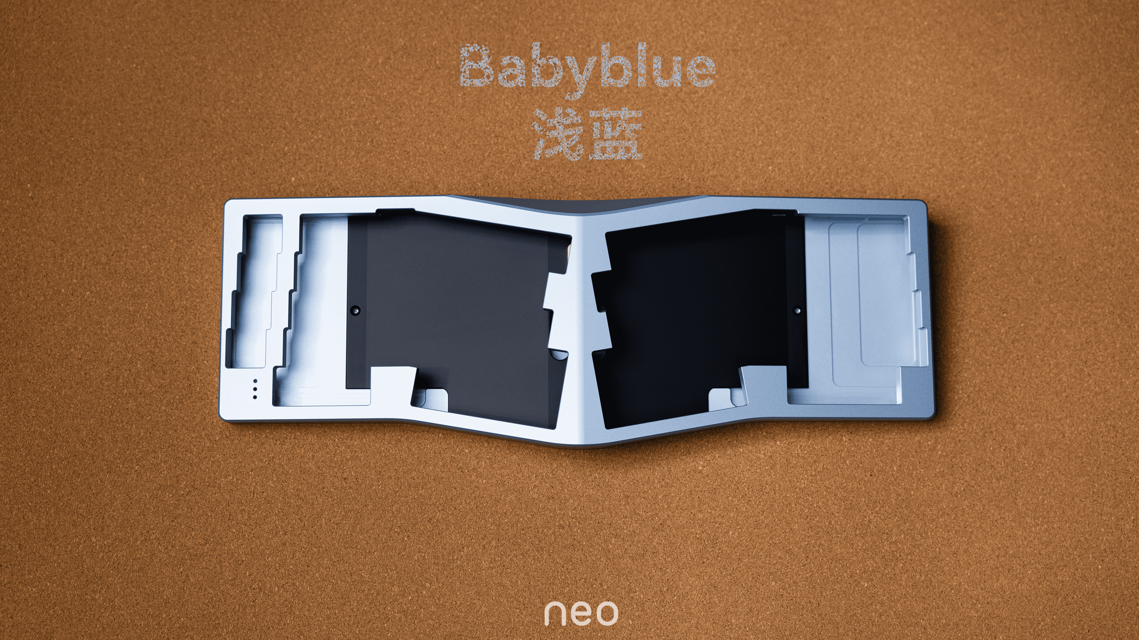 Neo Ergo - Ergonomic ANSI Mechanical Custom Keyboard Kit