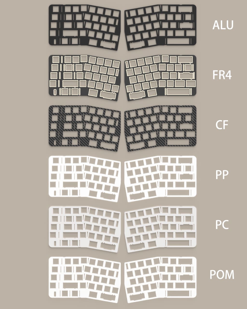 Neo Ergo - Ergonomic ANSI Mechanical Custom Keyboard Kit