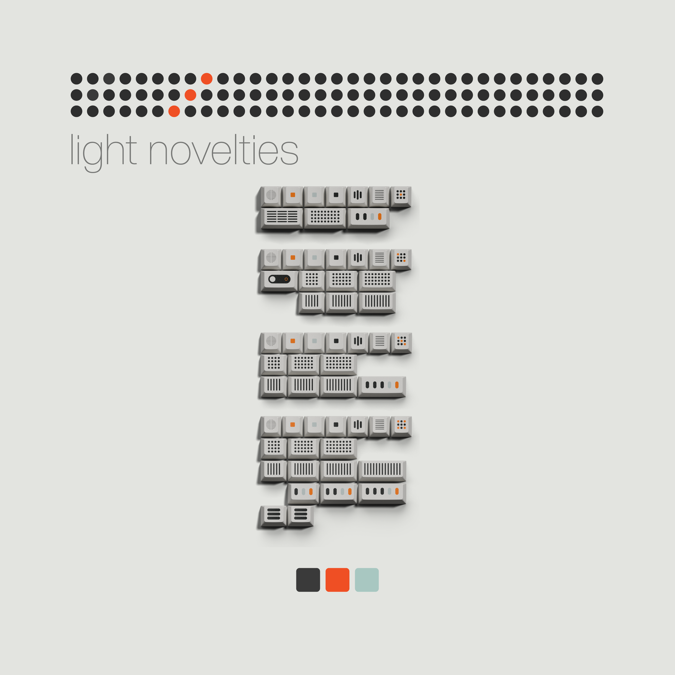 Abstract Minimal Keycaps (Pre-Order)
