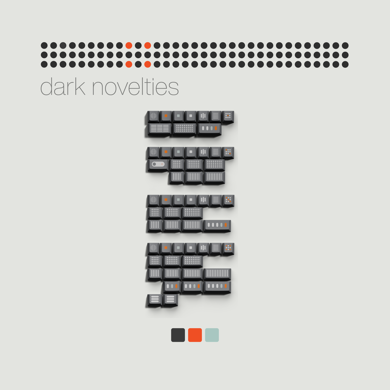 Abstract Minimal Keycaps (Pre-Order)