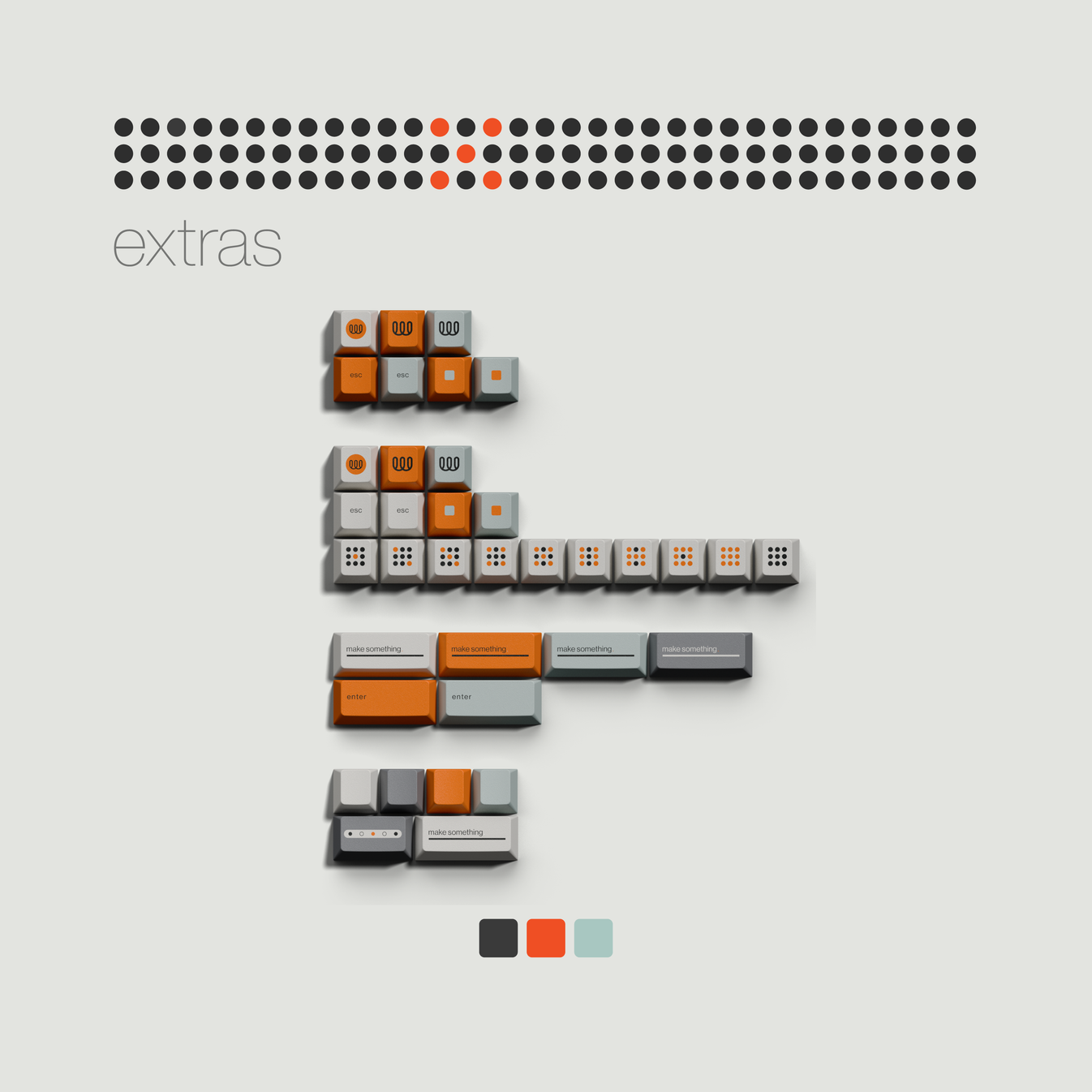 Abstract Minimal Keycaps (Pre-Order)
