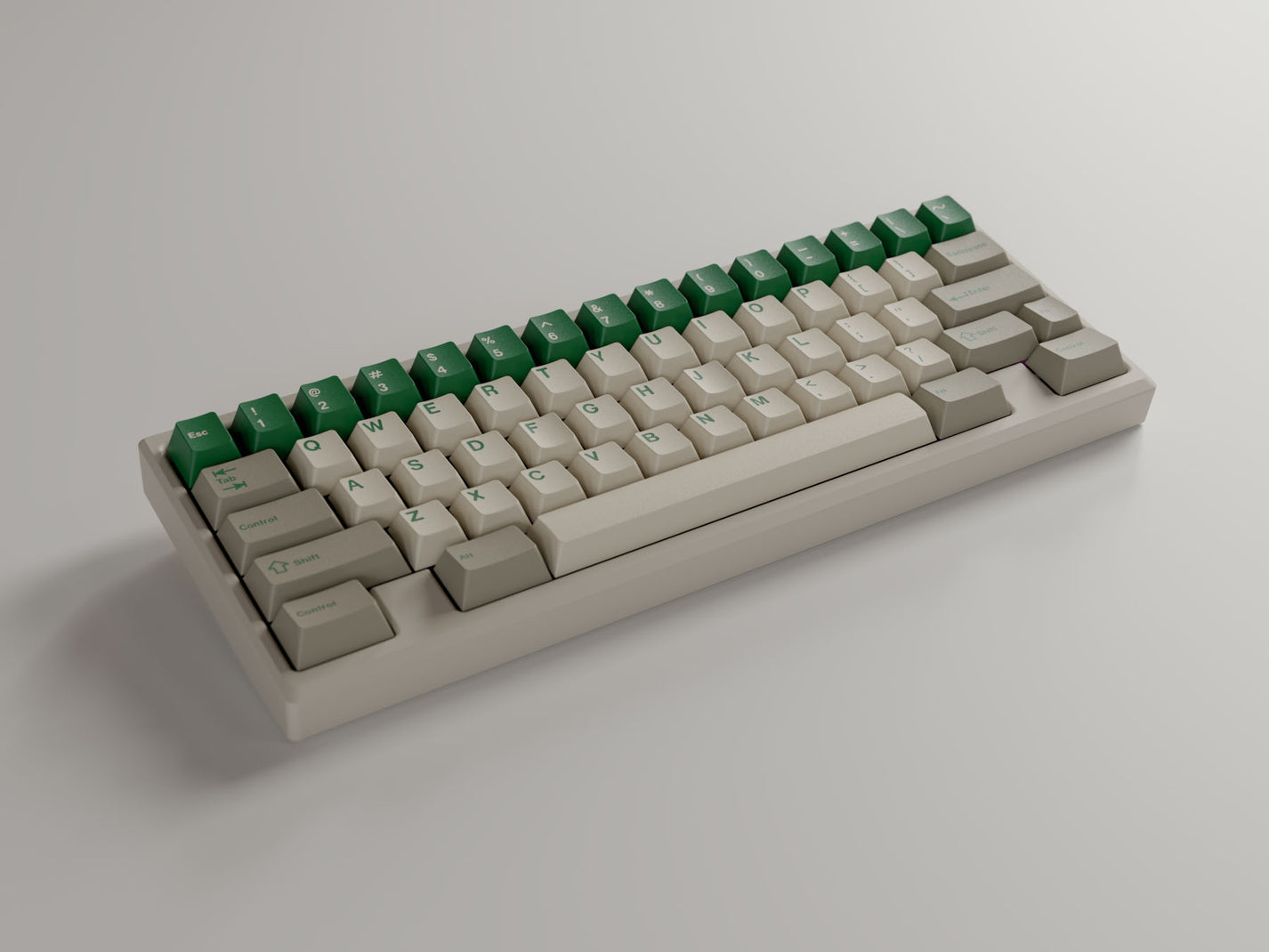 GMK CYL Green Alert Keycaps (Pre-Order)
