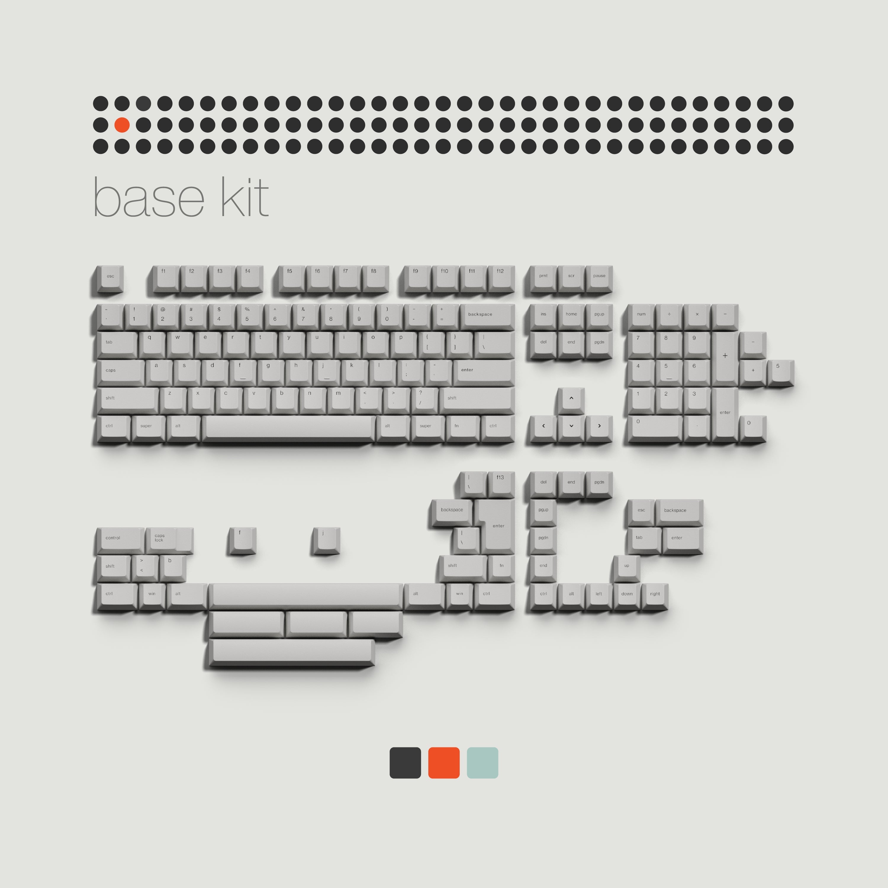 Abstract Minimal Keycaps (Pre-Order)